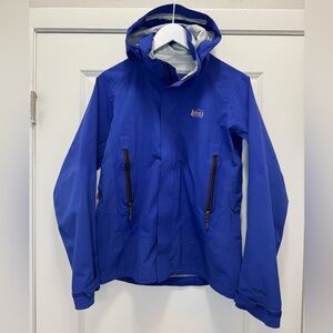 REI Talusphere Jacket Blue Waterproof Peak 2.5L